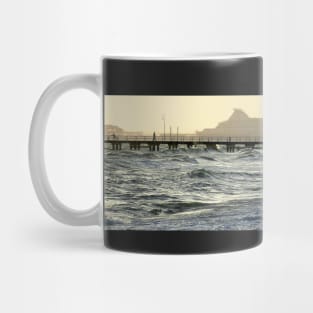 Dusk at Port Melbourne Beach Mug